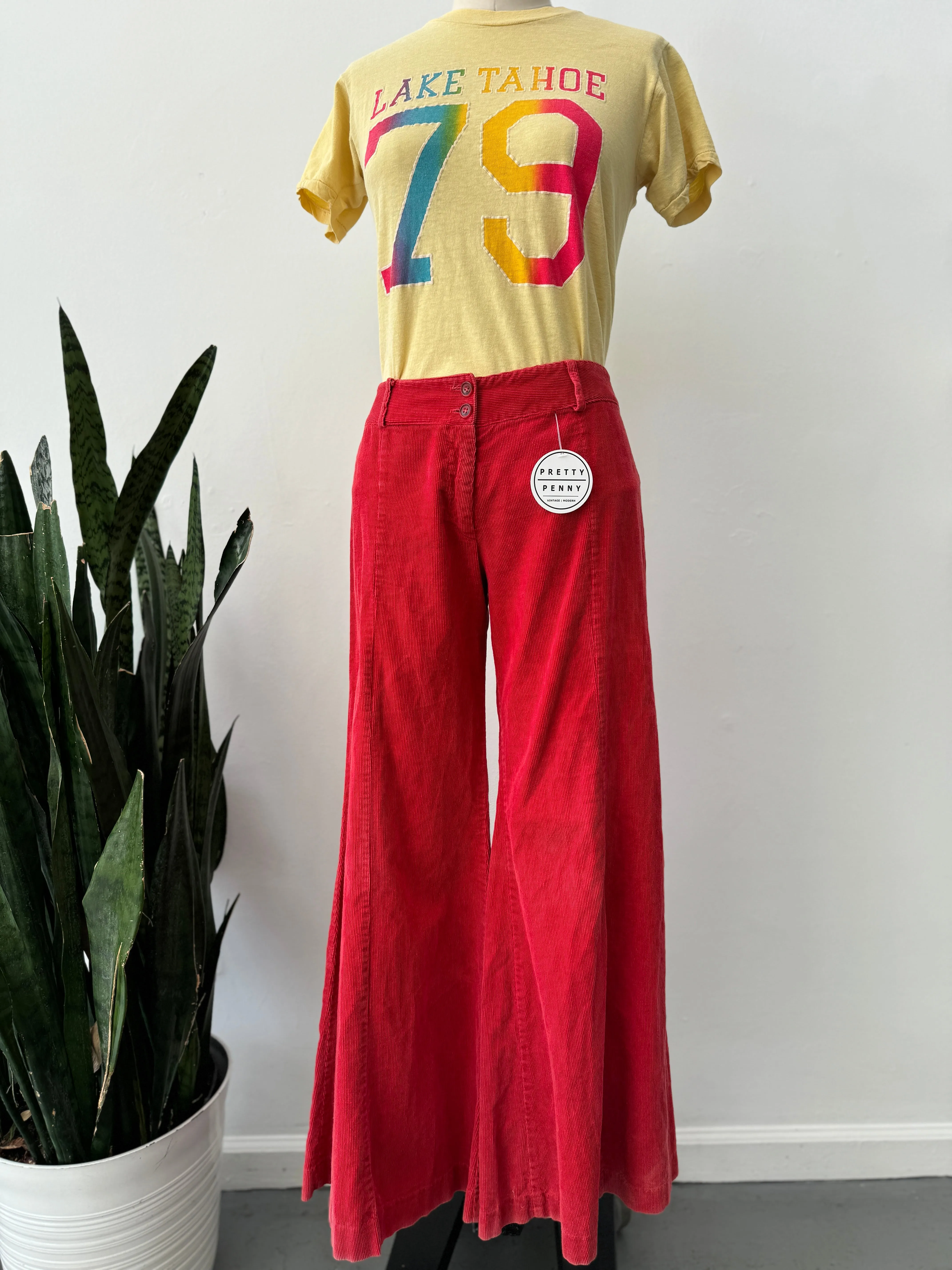 1970’s Alley Cat by Betsey Johnson pants | low waist “32”