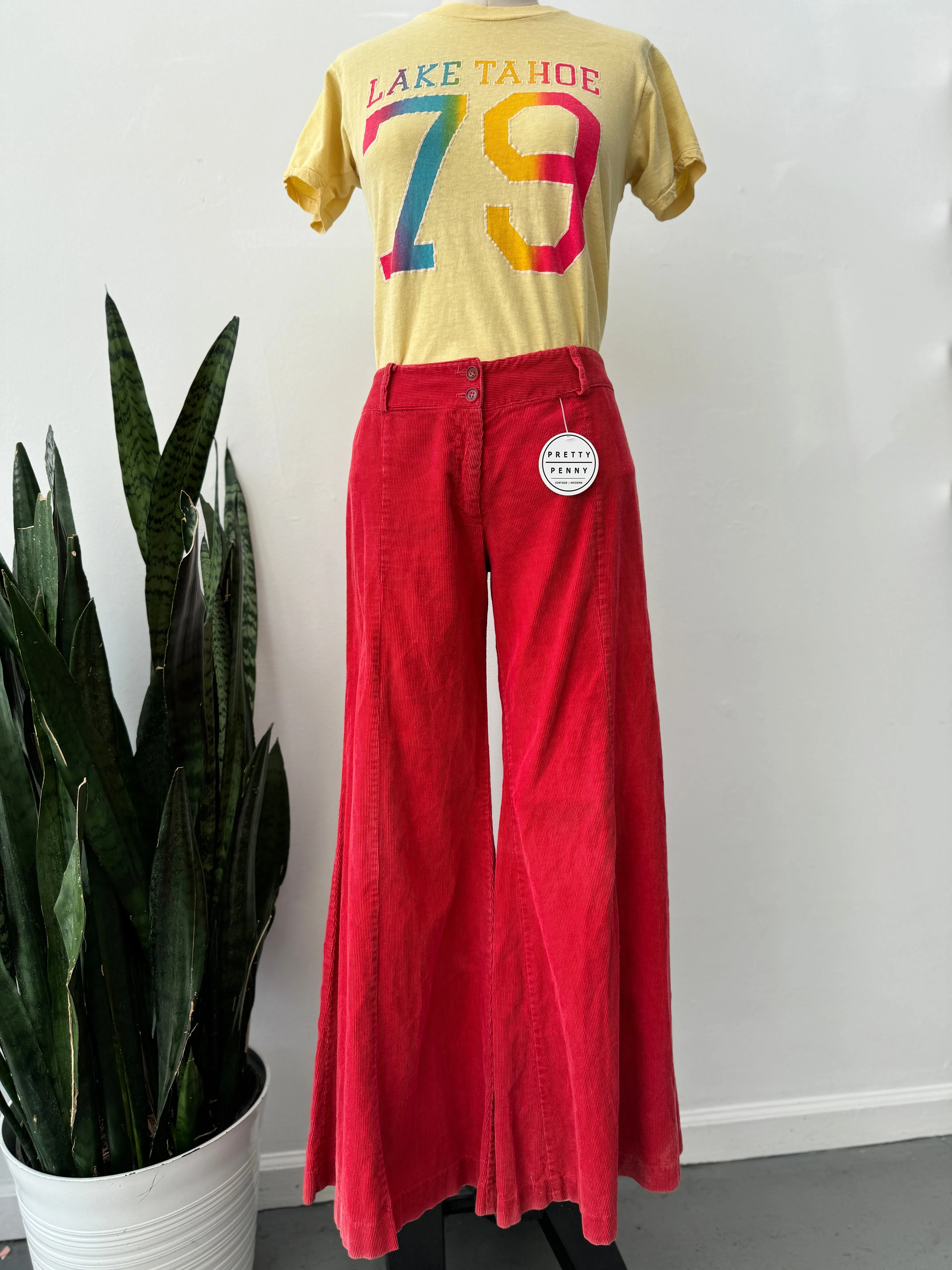 1970’s Alley Cat by Betsey Johnson pants | low waist “32”