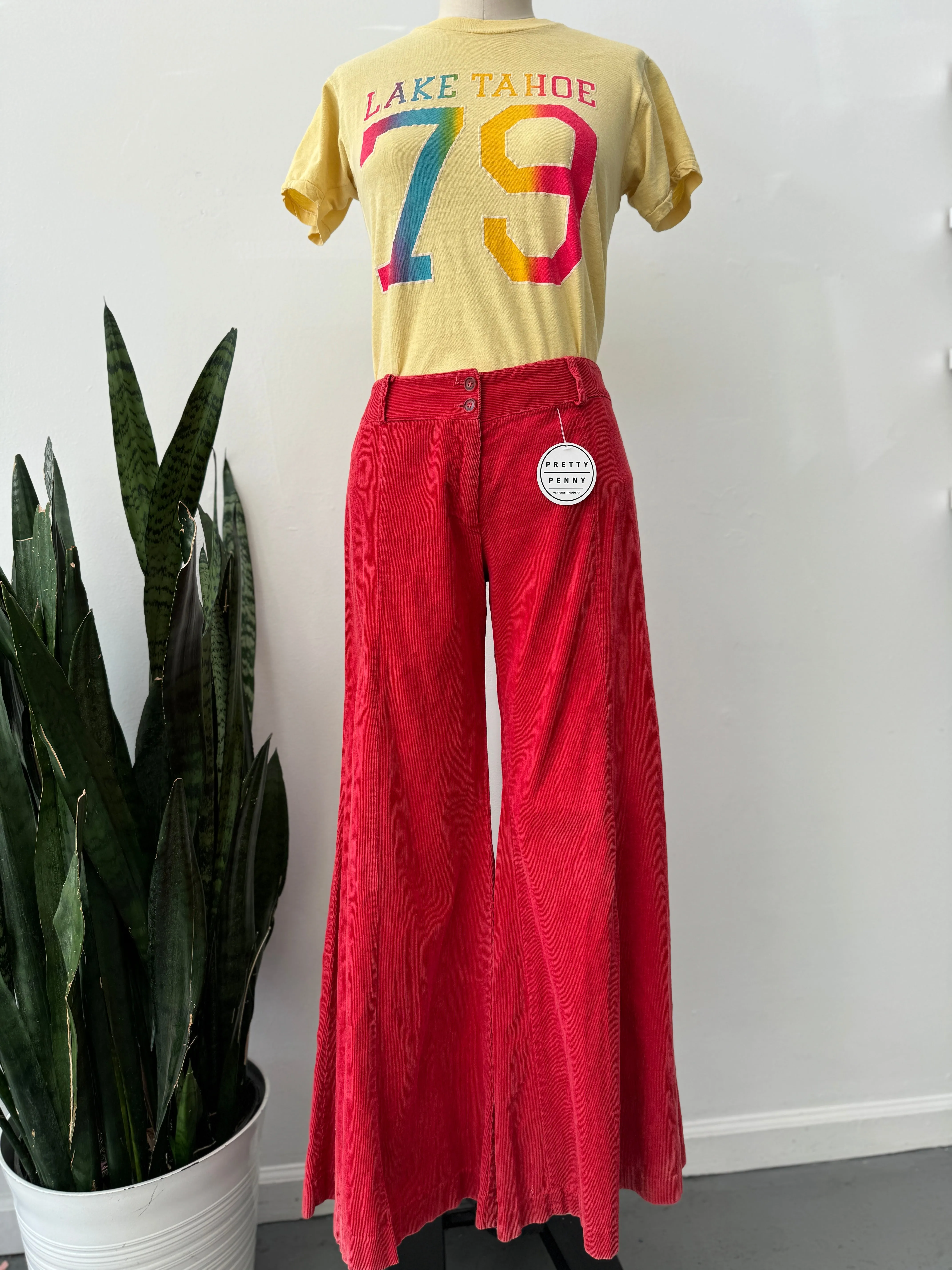 1970’s Alley Cat by Betsey Johnson pants | low waist “32”