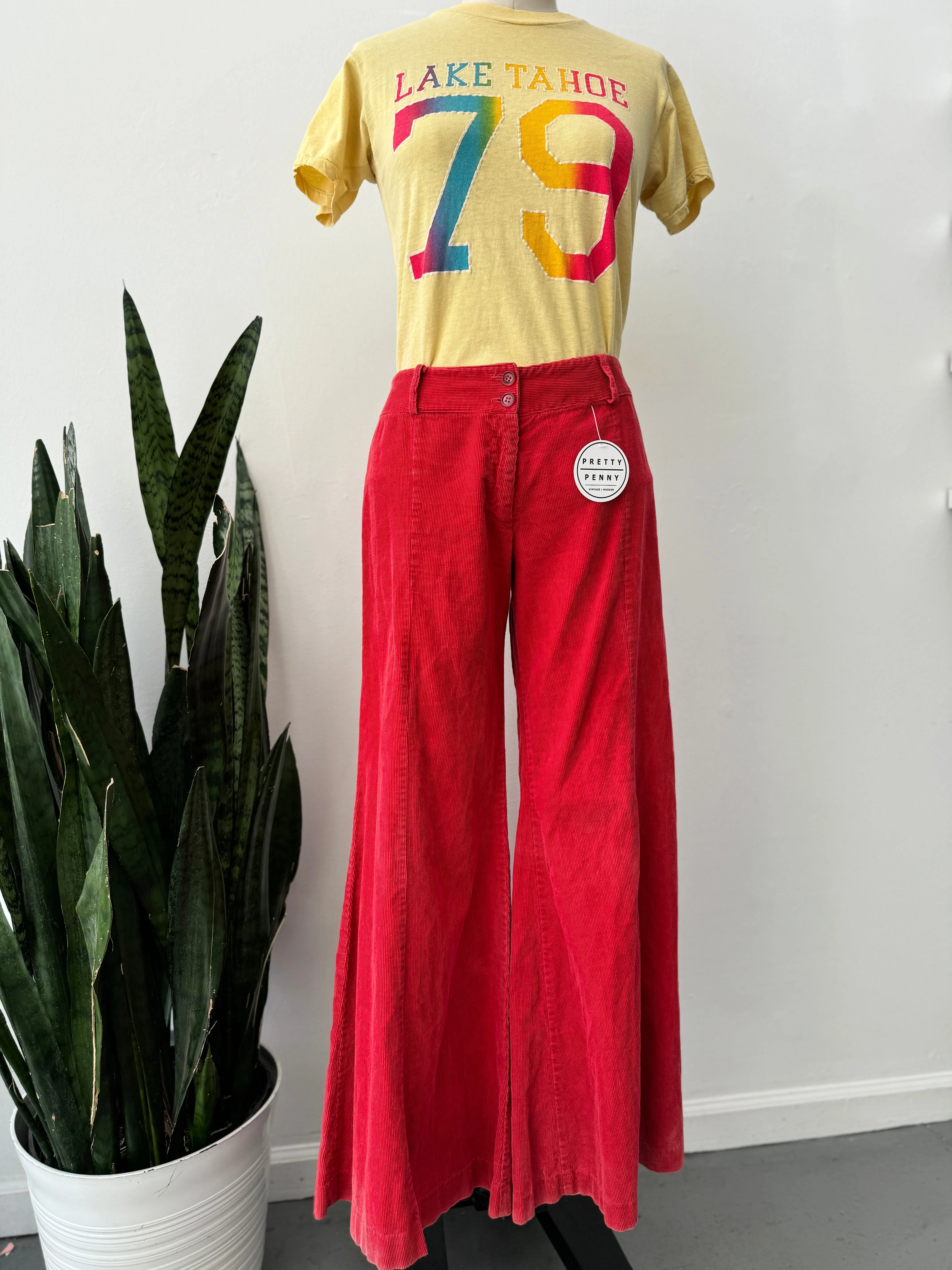 1970’s Alley Cat by Betsey Johnson pants | low waist “32”
