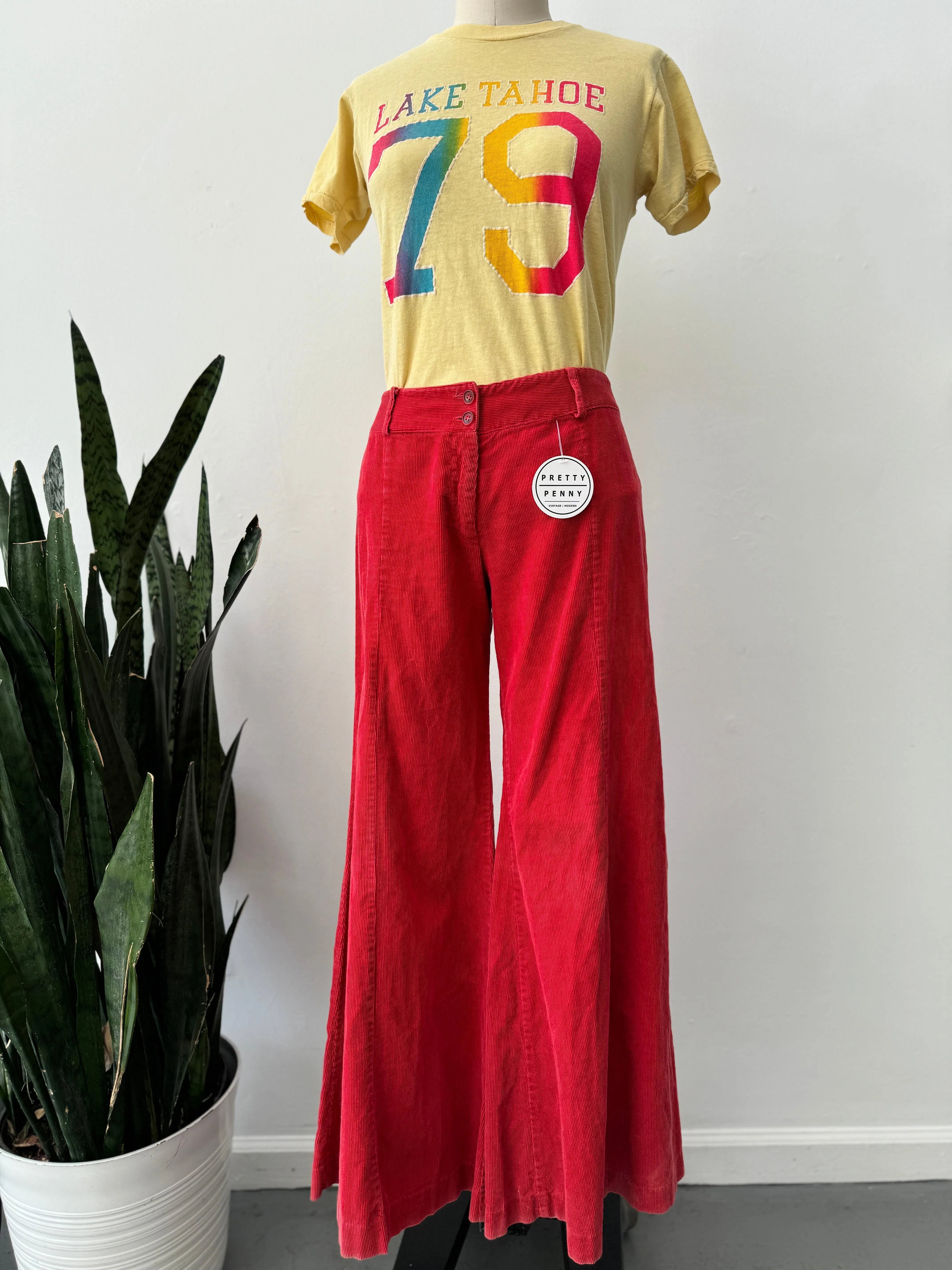1970’s Alley Cat by Betsey Johnson pants | low waist “32”