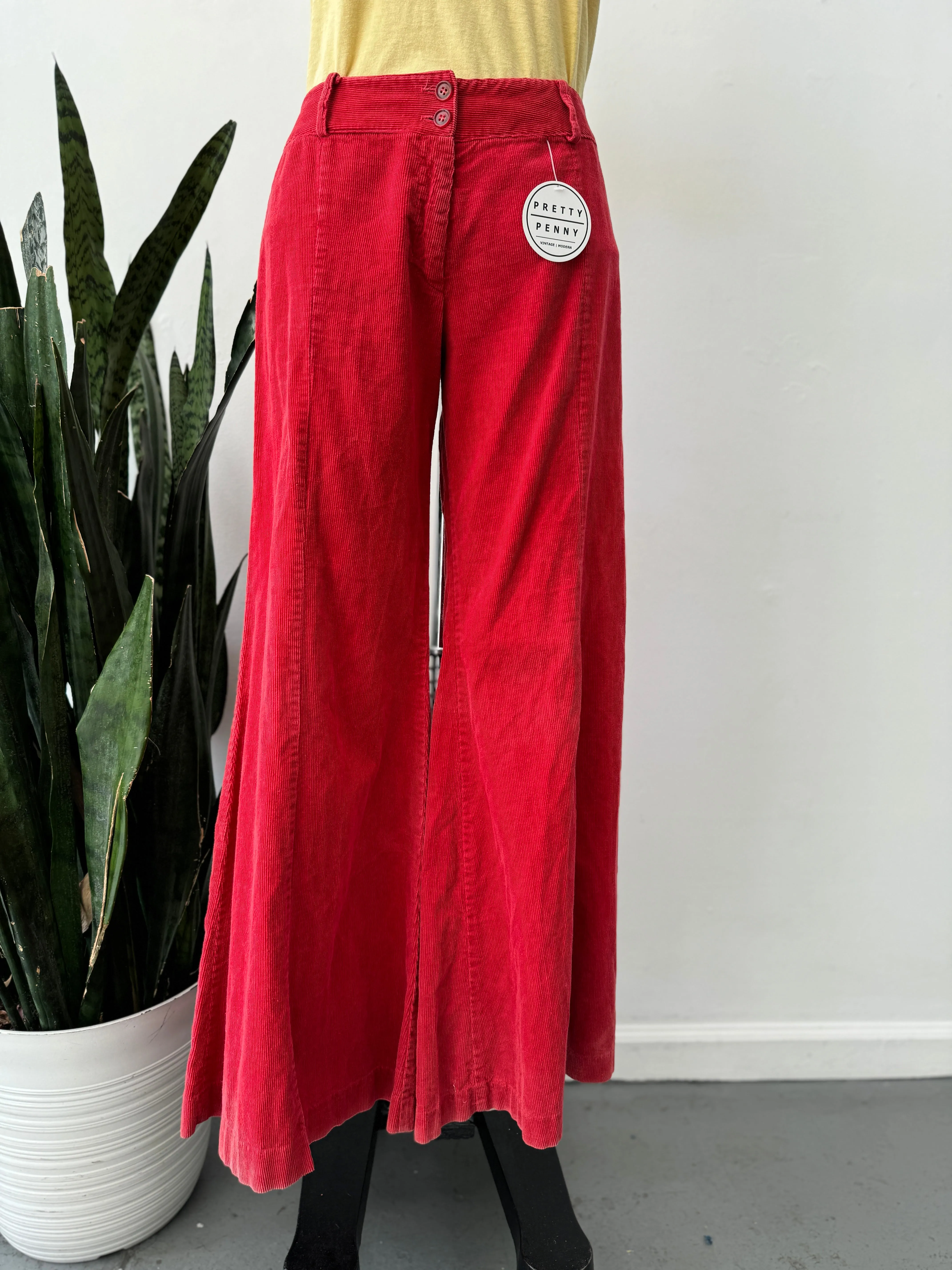 1970’s Alley Cat by Betsey Johnson pants | low waist “32”