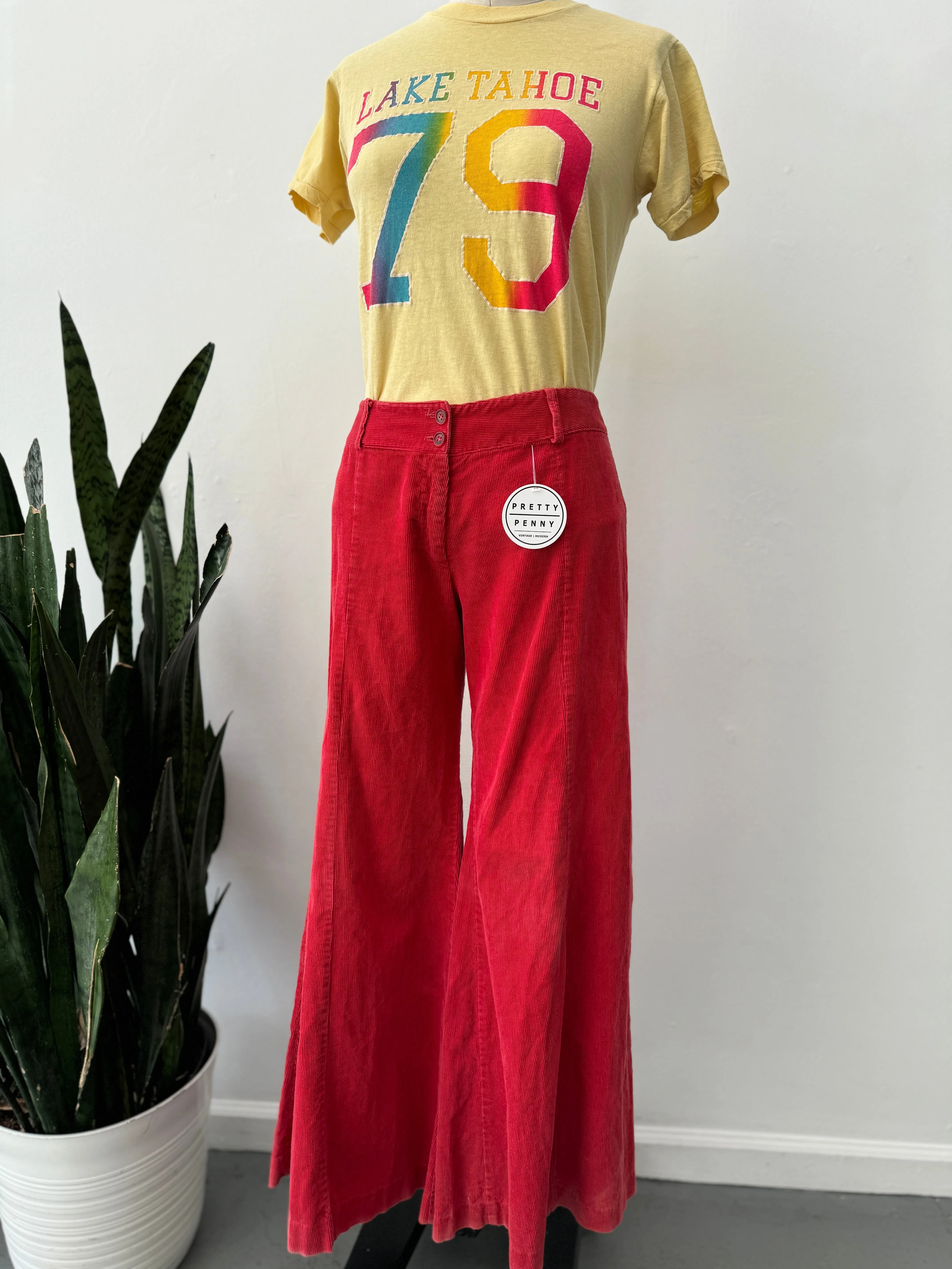 1970’s Alley Cat by Betsey Johnson pants | low waist “32”