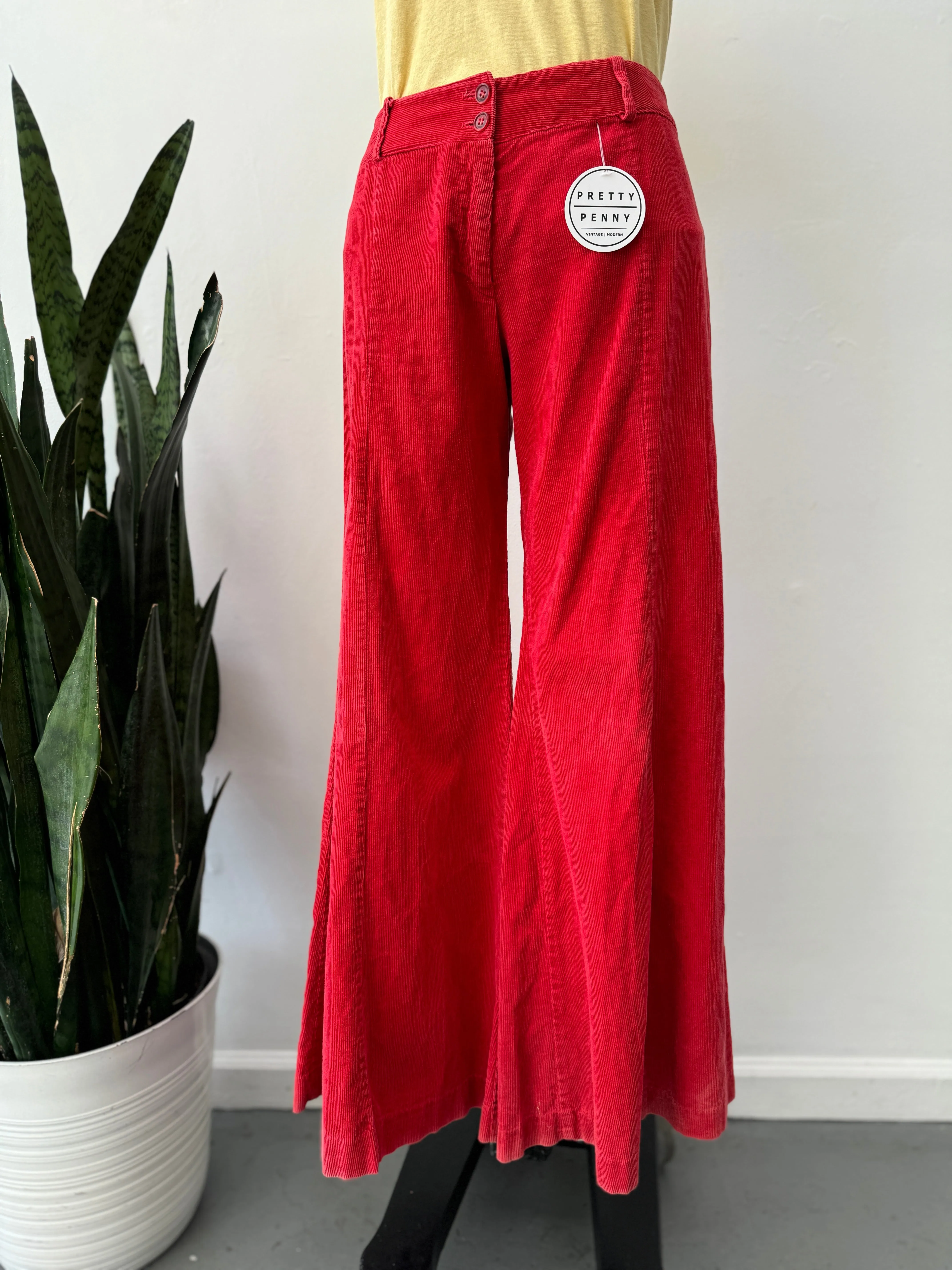 1970’s Alley Cat by Betsey Johnson pants | low waist “32”