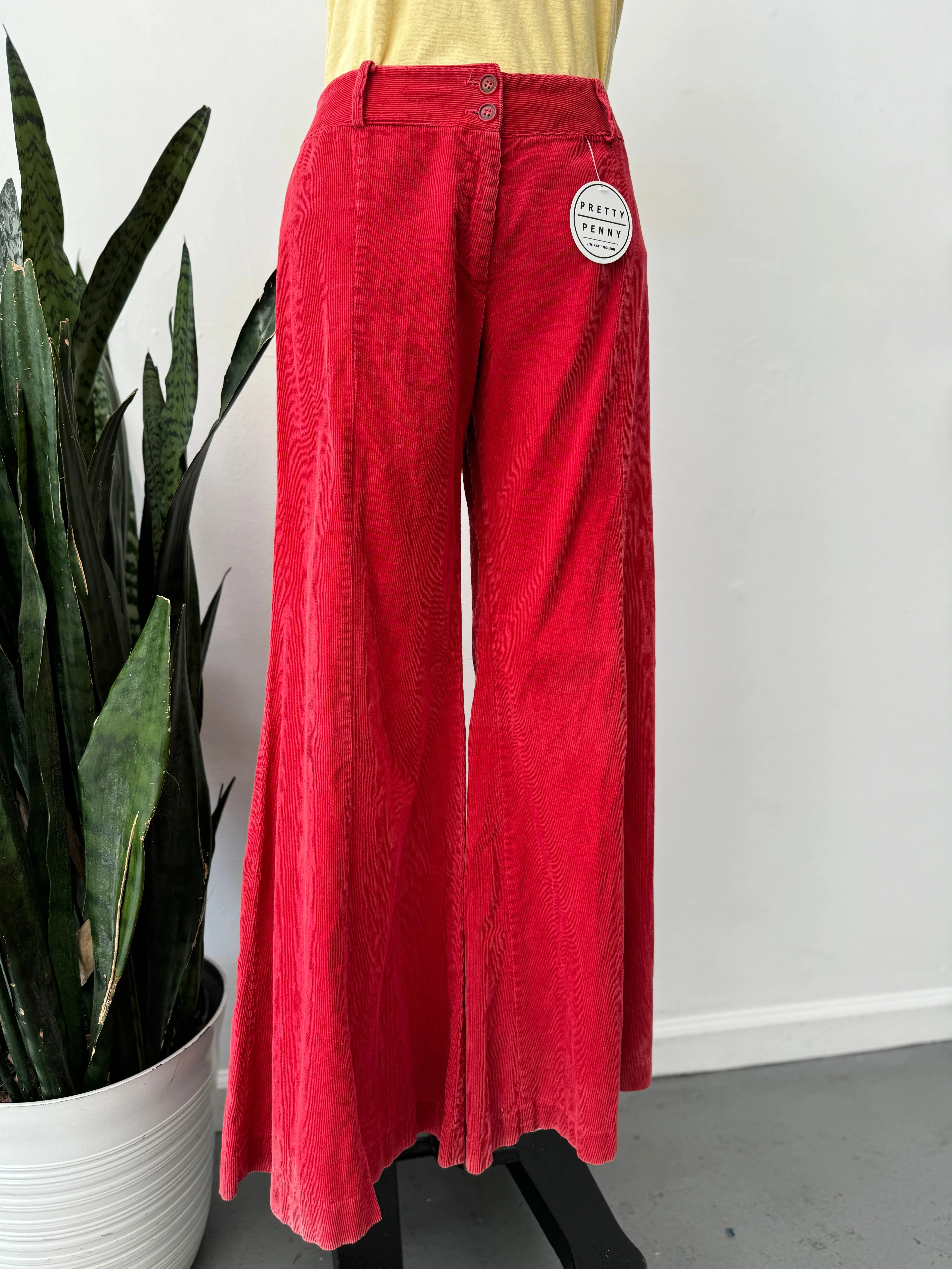 1970’s Alley Cat by Betsey Johnson pants | low waist “32”