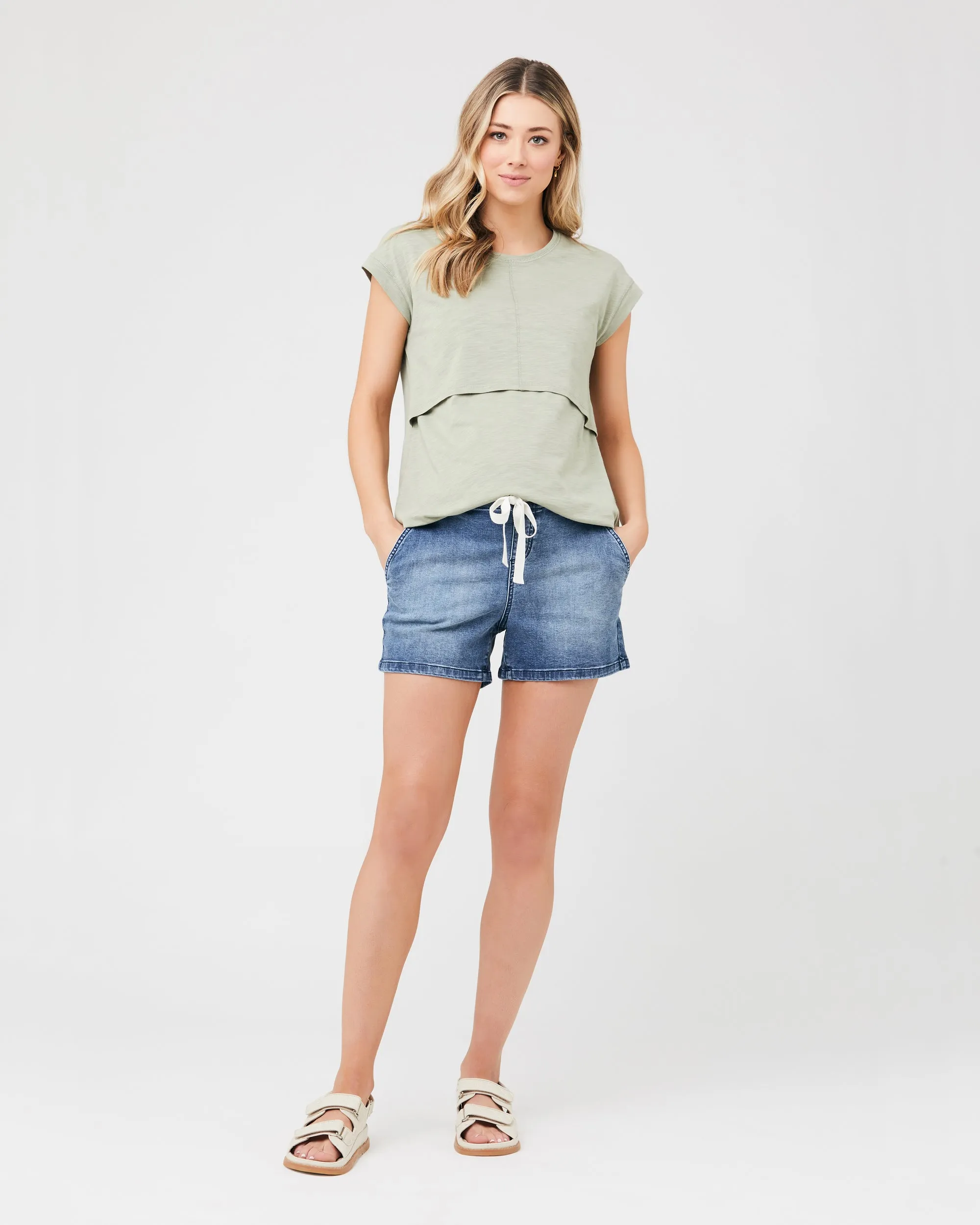 Bailey Denim Short Blue