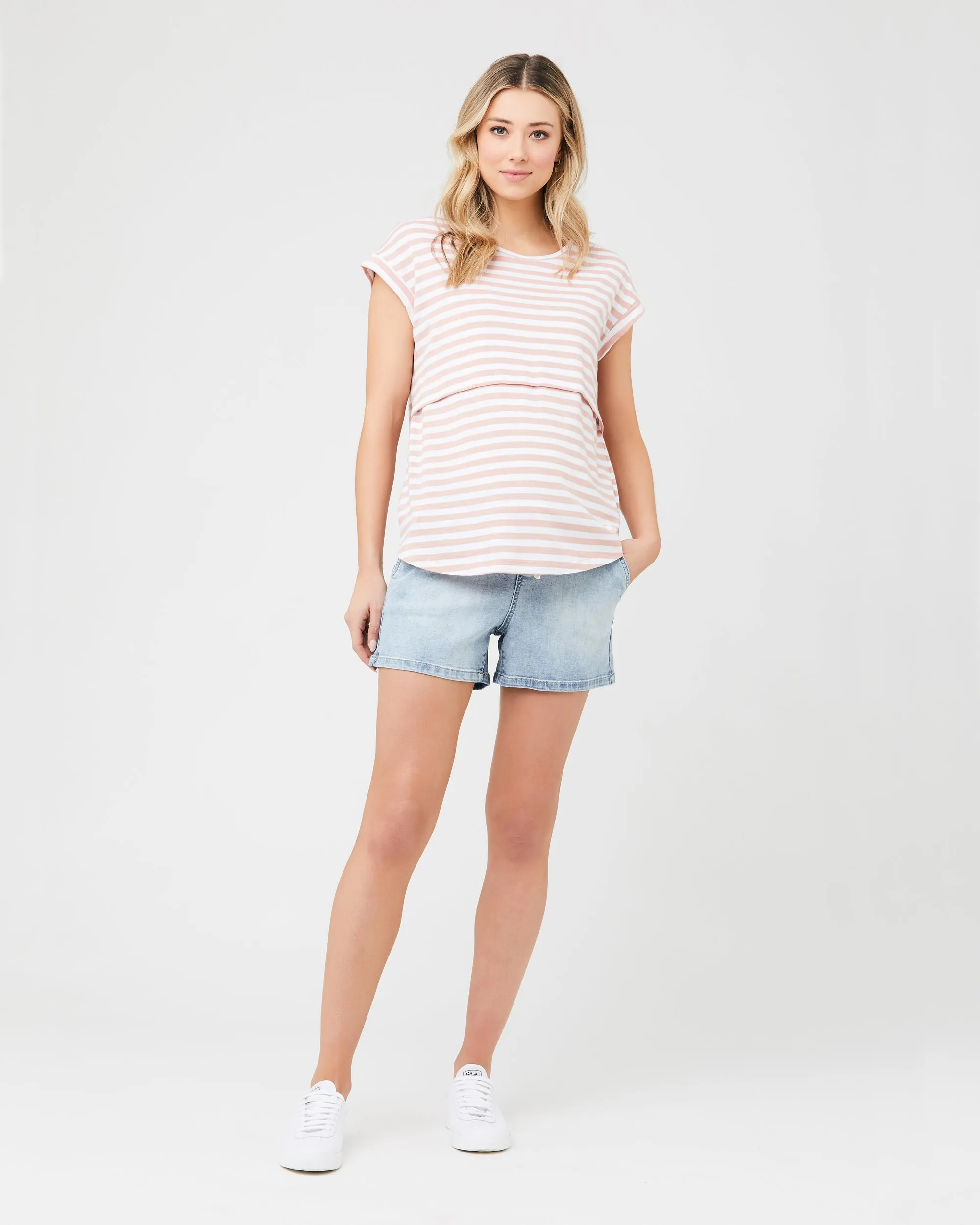 Bailey Denim Short - Light Blue