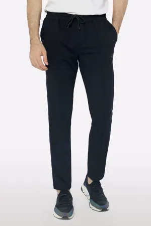 Black Causal Knitted Trouser