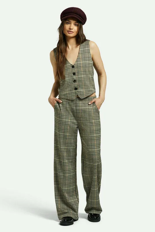 Brixton Menswear Plaid Leisure Trouser