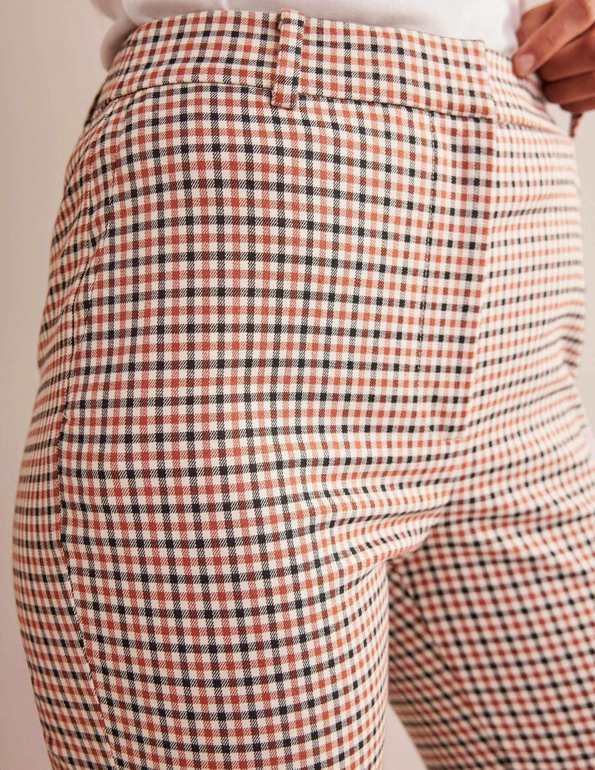 Chelsea Check Trousers-Check