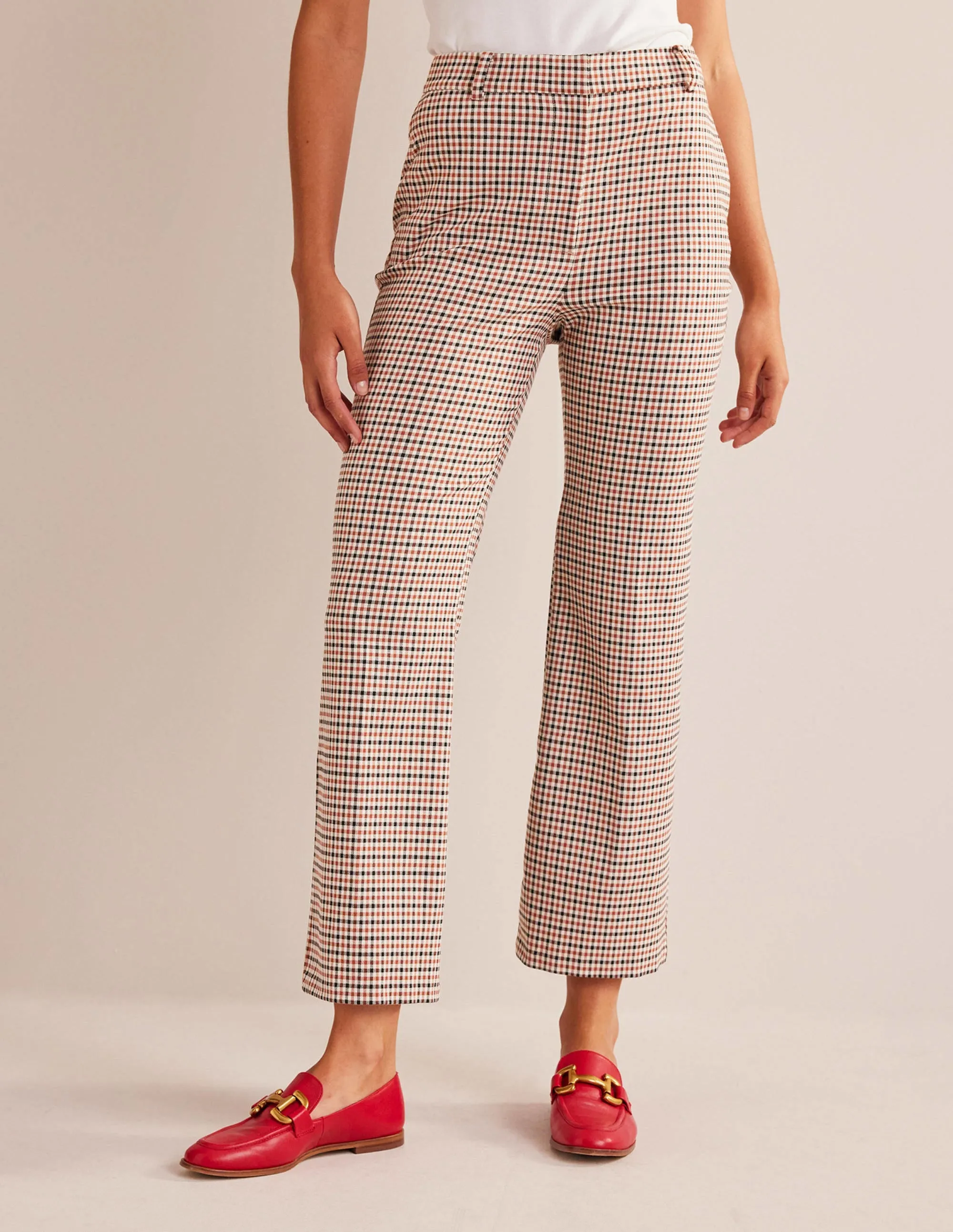 Chelsea Check Trousers-Check