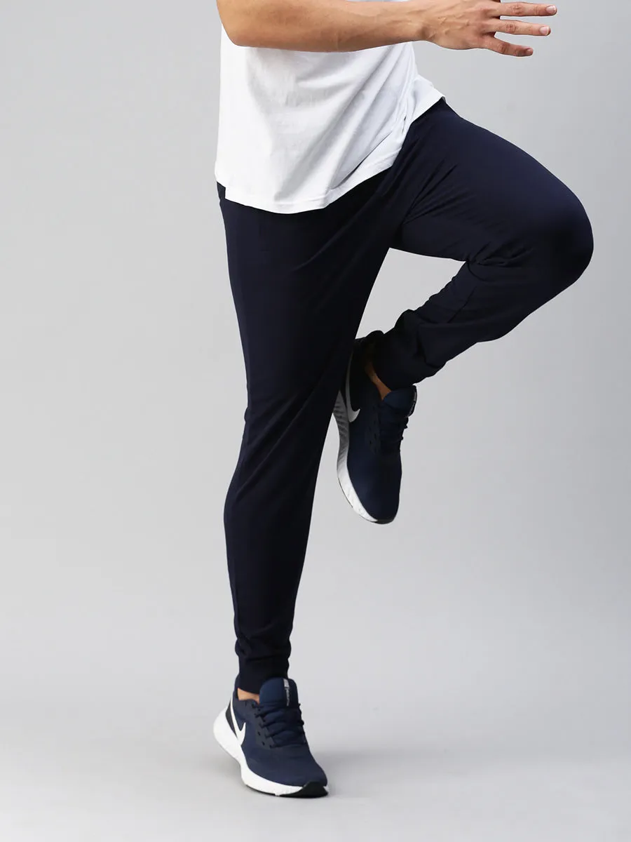 Combed Cotton Rich Navy Blue Jogger pants