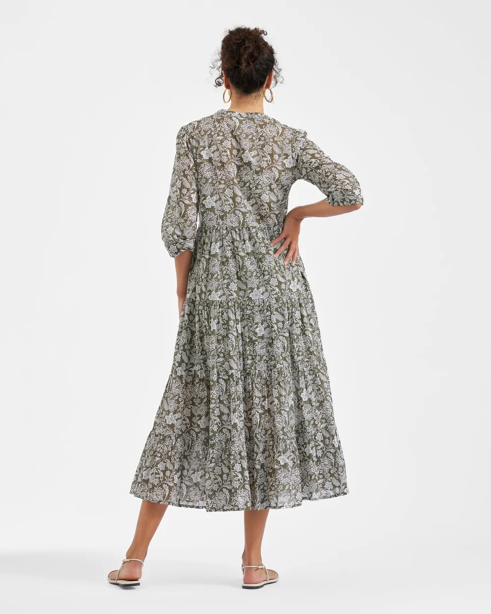 'Ezra' Tiered Maternity Dress