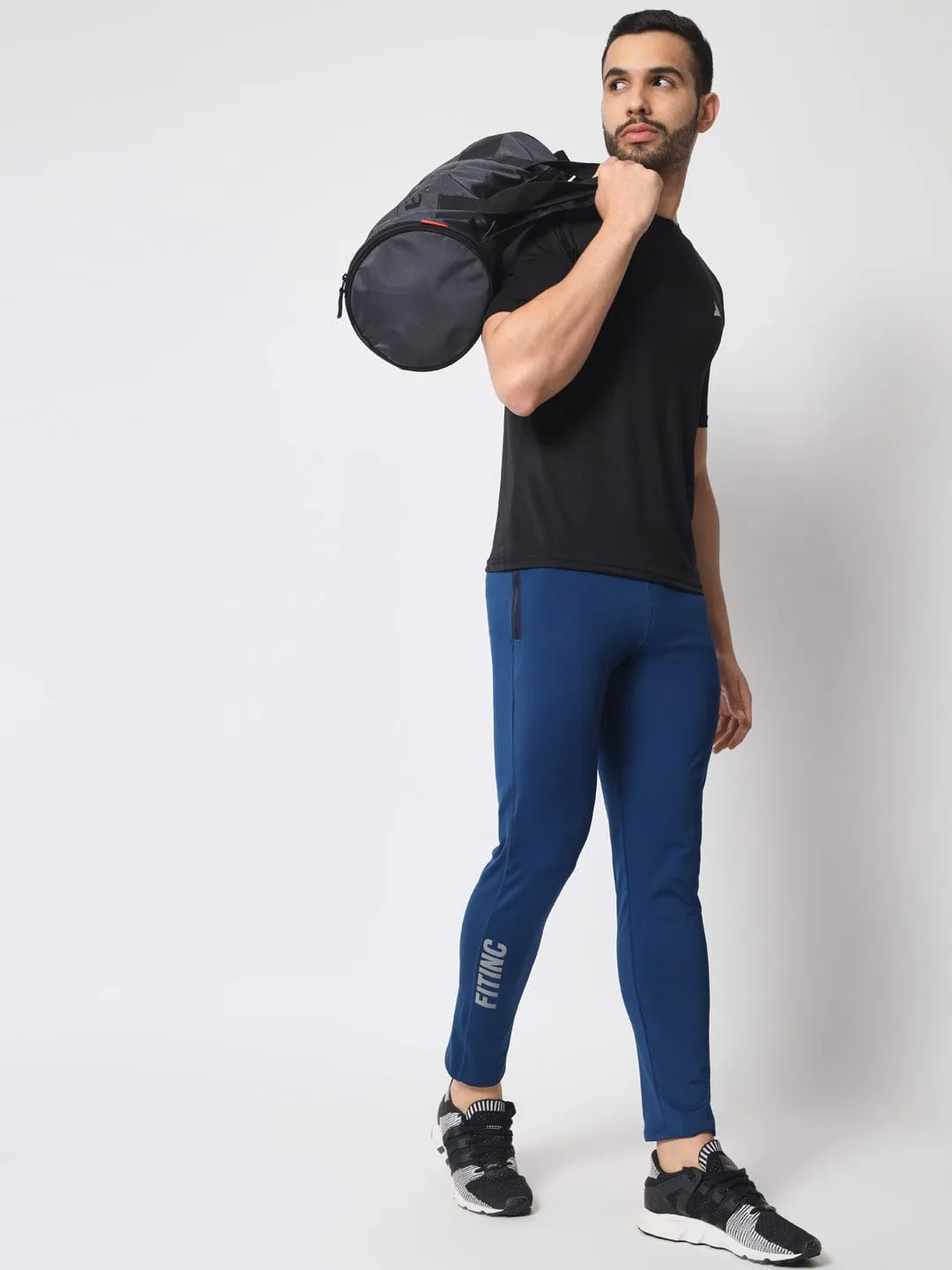 Fitinc Slimfit Airforce Trackpant for Gym & Yoga
