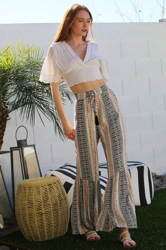 Flare Ruffle Pant