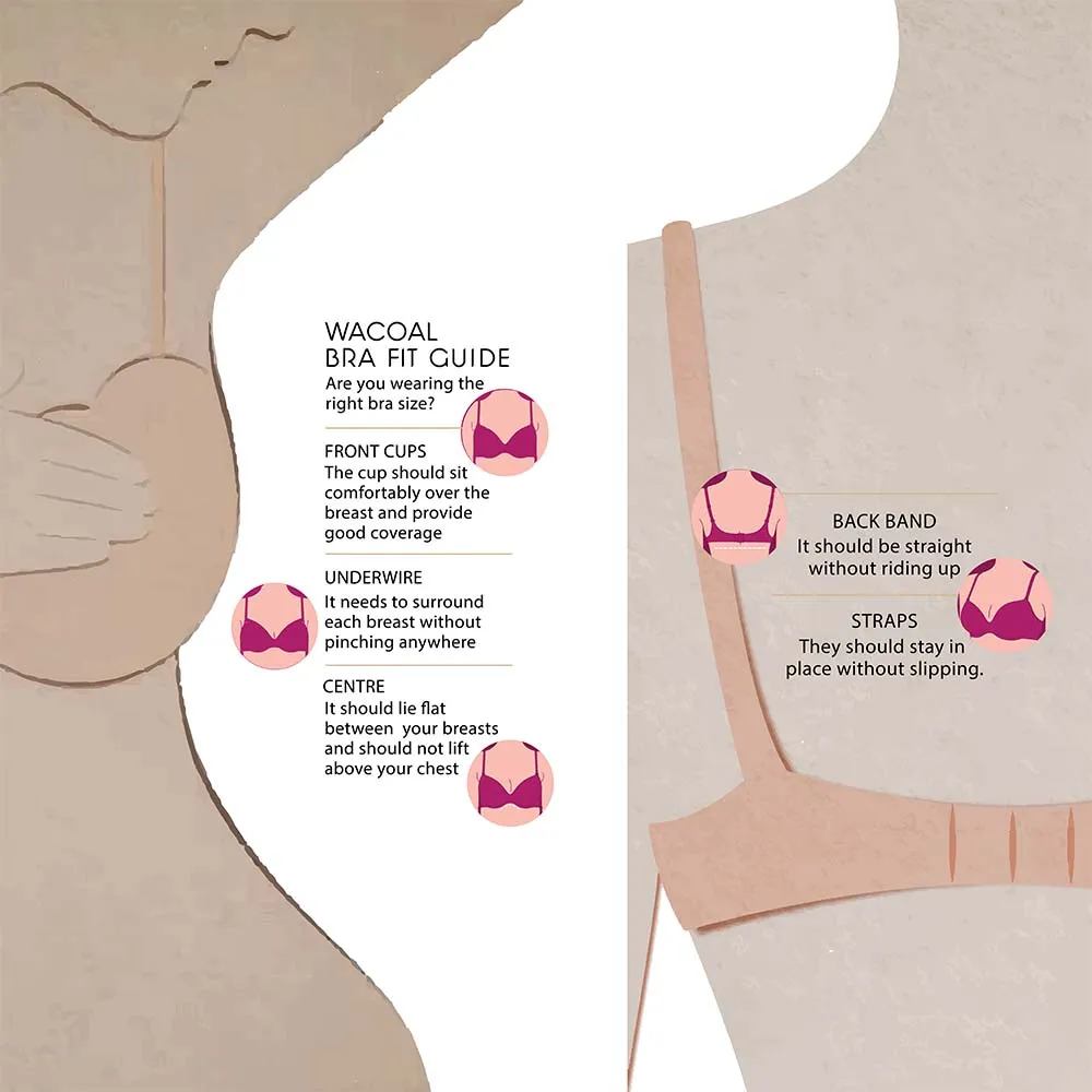 La Vigne Padded Non-Wired 3/4th Cup Medium coverage Maternity Bra - Beige