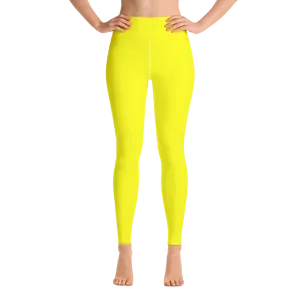 Neon Yellow Yoga Pants