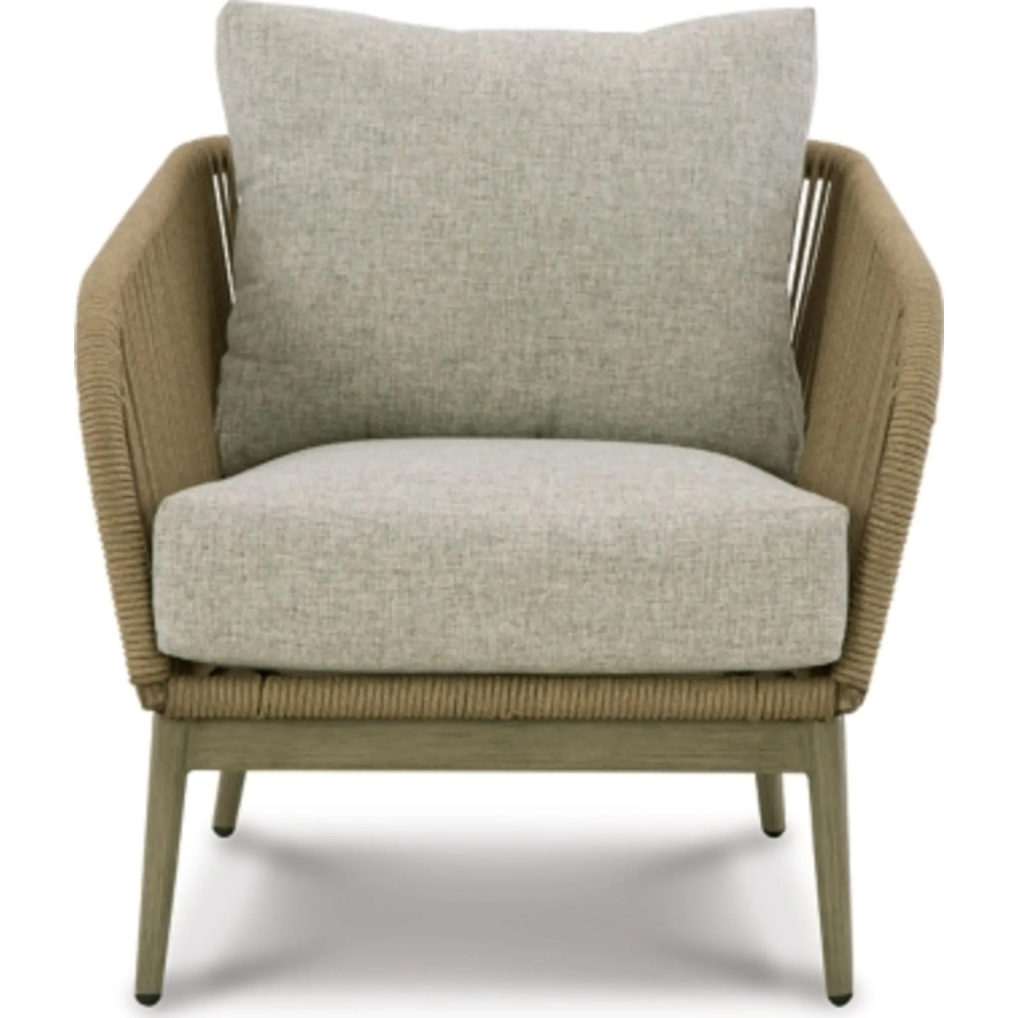 Outdoor Swiss Valley Lounge Chair with Cushion (set of 2)