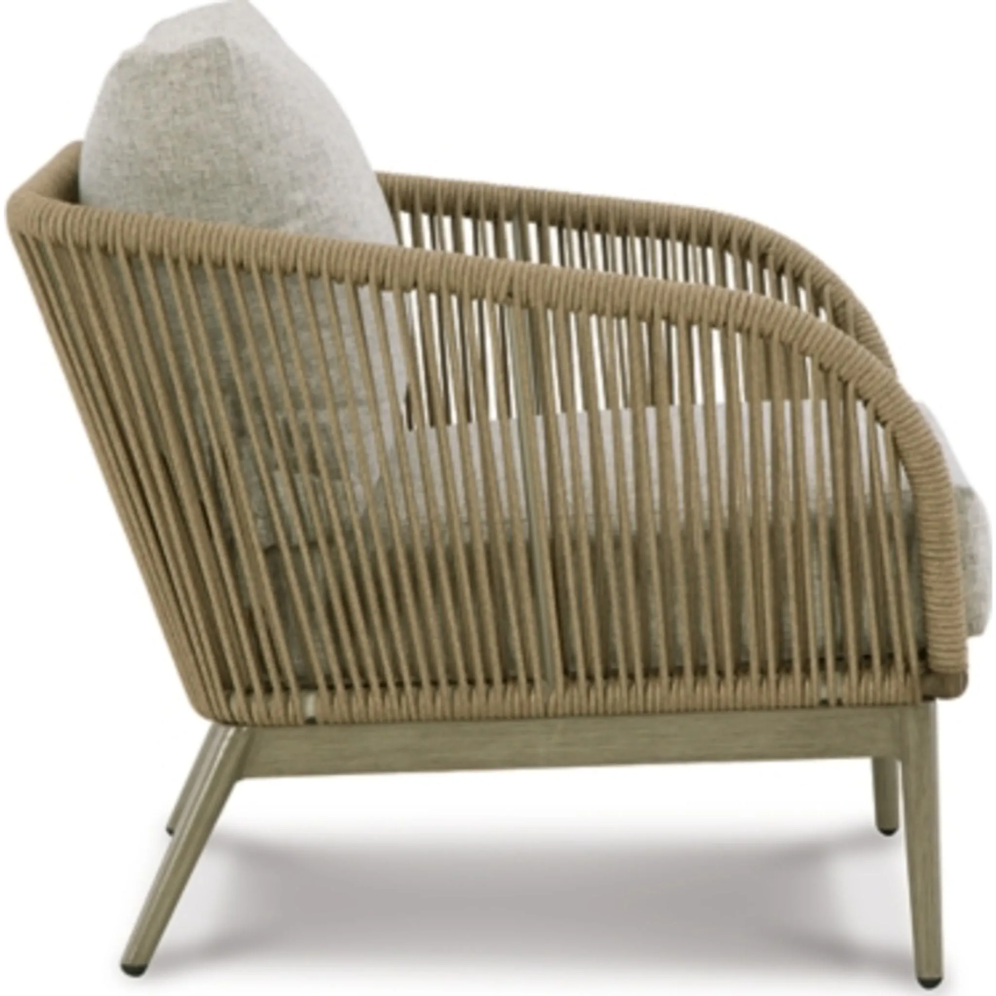Outdoor Swiss Valley Lounge Chair with Cushion (set of 2)