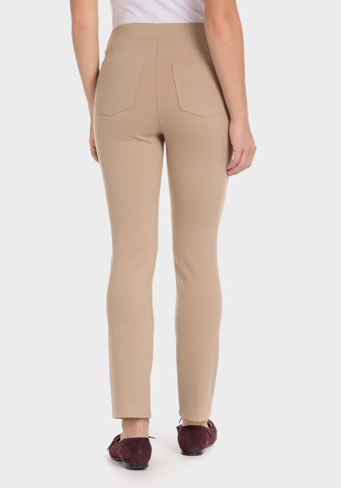 Push Up Trousers - Beige / Sand