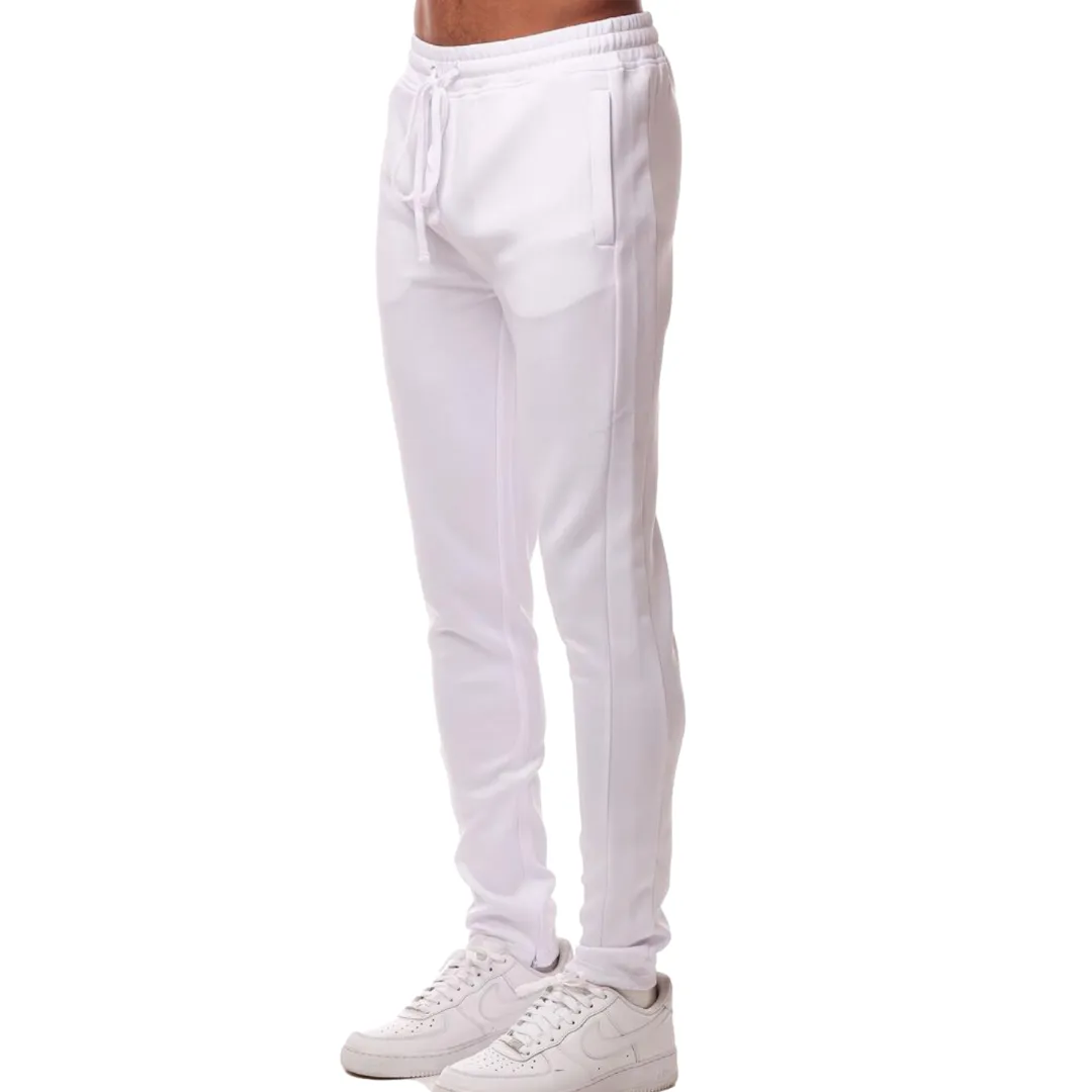 REBEL MINDS TRACK PANTS WHITE