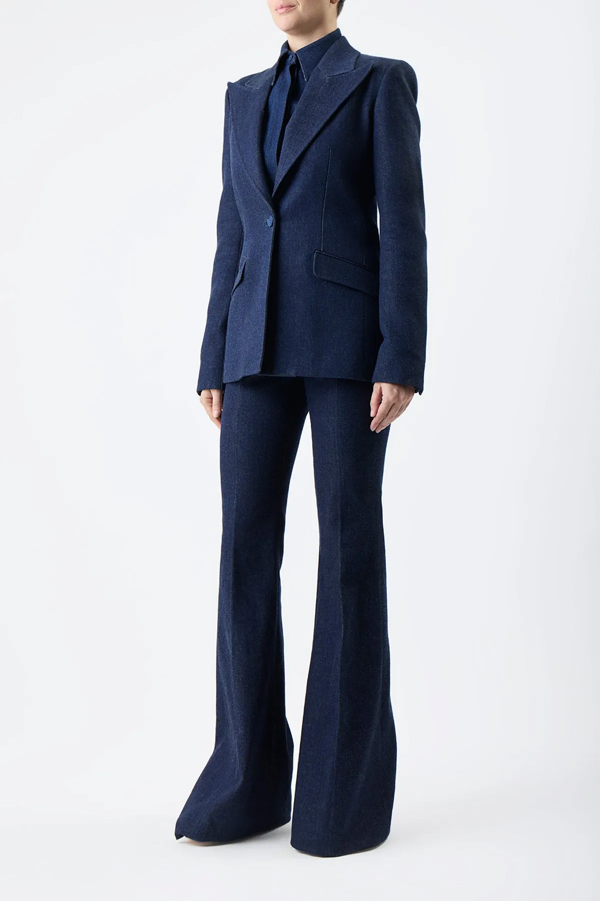 Rhein Pant in Organic Raw Denim