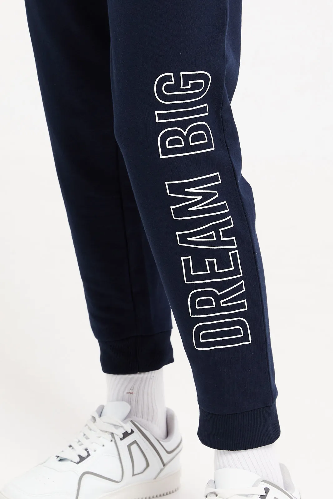 Senior Girls Navy Active Pants