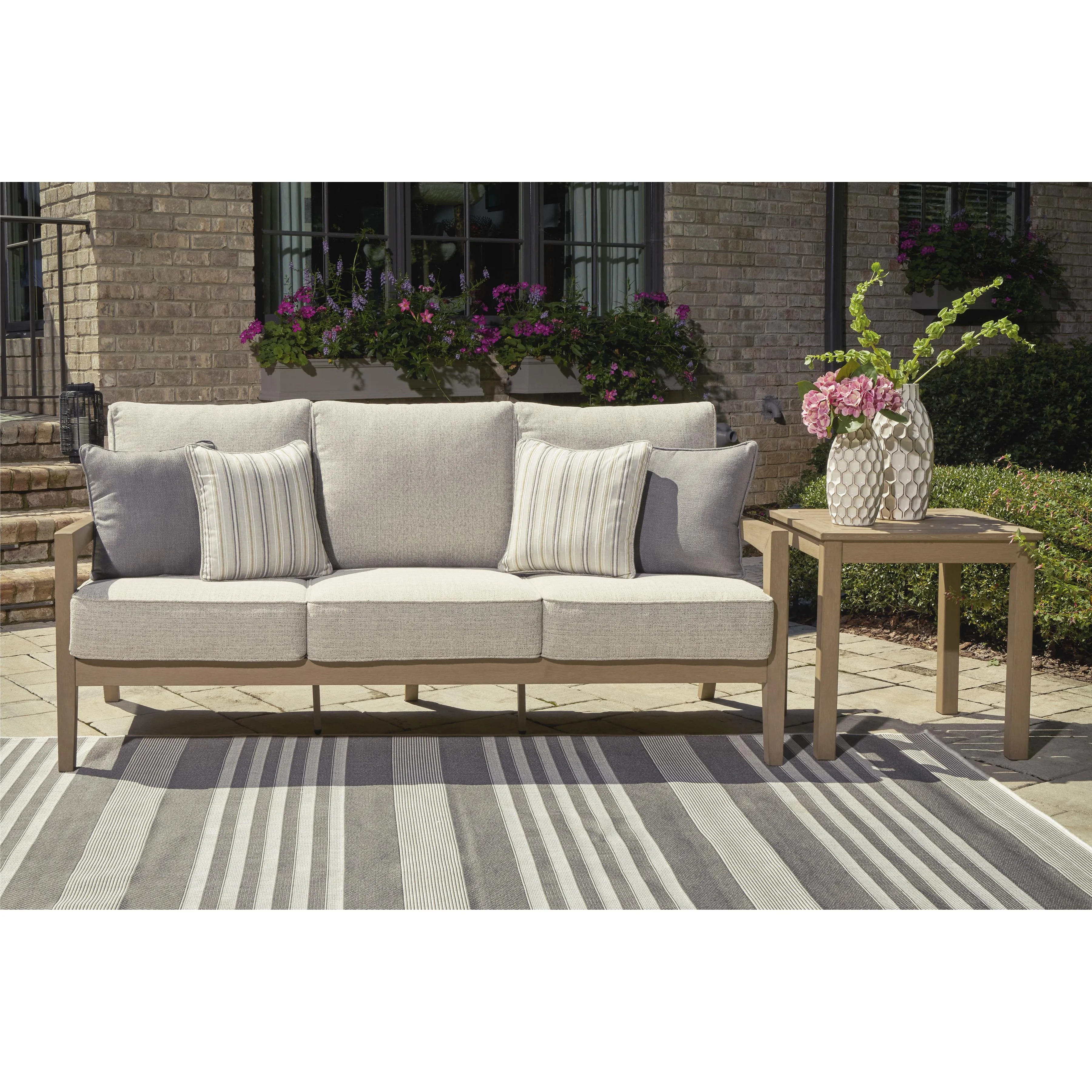 Signature Design by Ashley Hallow Creek P560-838 Sofa with Cushion