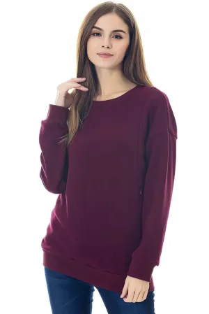 Smallshow Fleece Maternity Nursing Sweatshirt