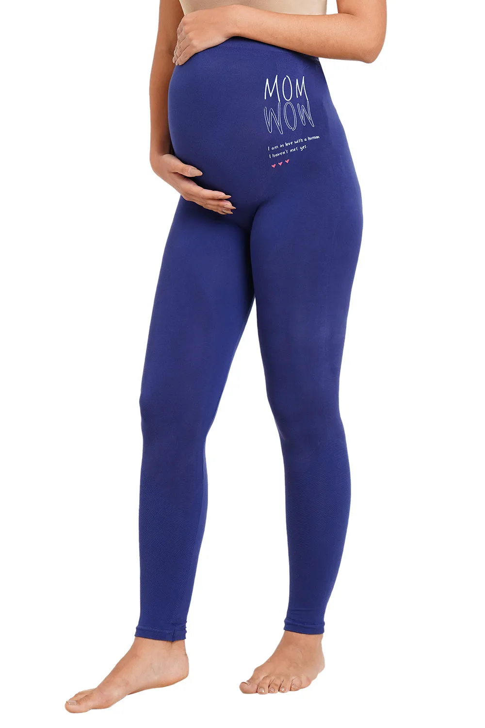 Super soft Bamboo Fibre Antimicrobial Seamless maternity legging-ISML001-Blueprint-