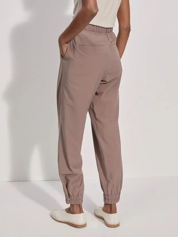 Varley Enzo Snap Cuff Pant in Taupe