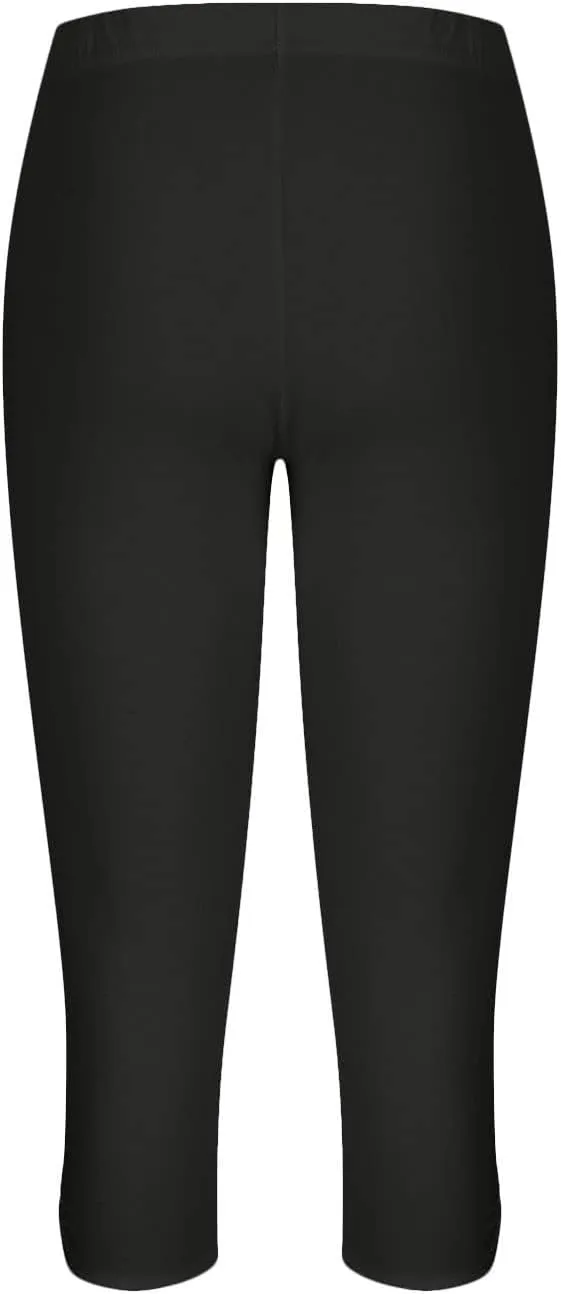 Womens Capris for Summer Dressy Cropped High Waist Yoga Pants Comfy Stretchy Leggings Workout Casual 2025 Trousers
