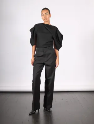 Workwear Trouser in Black by 6397